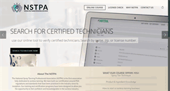 Desktop Screenshot of nstpa.com